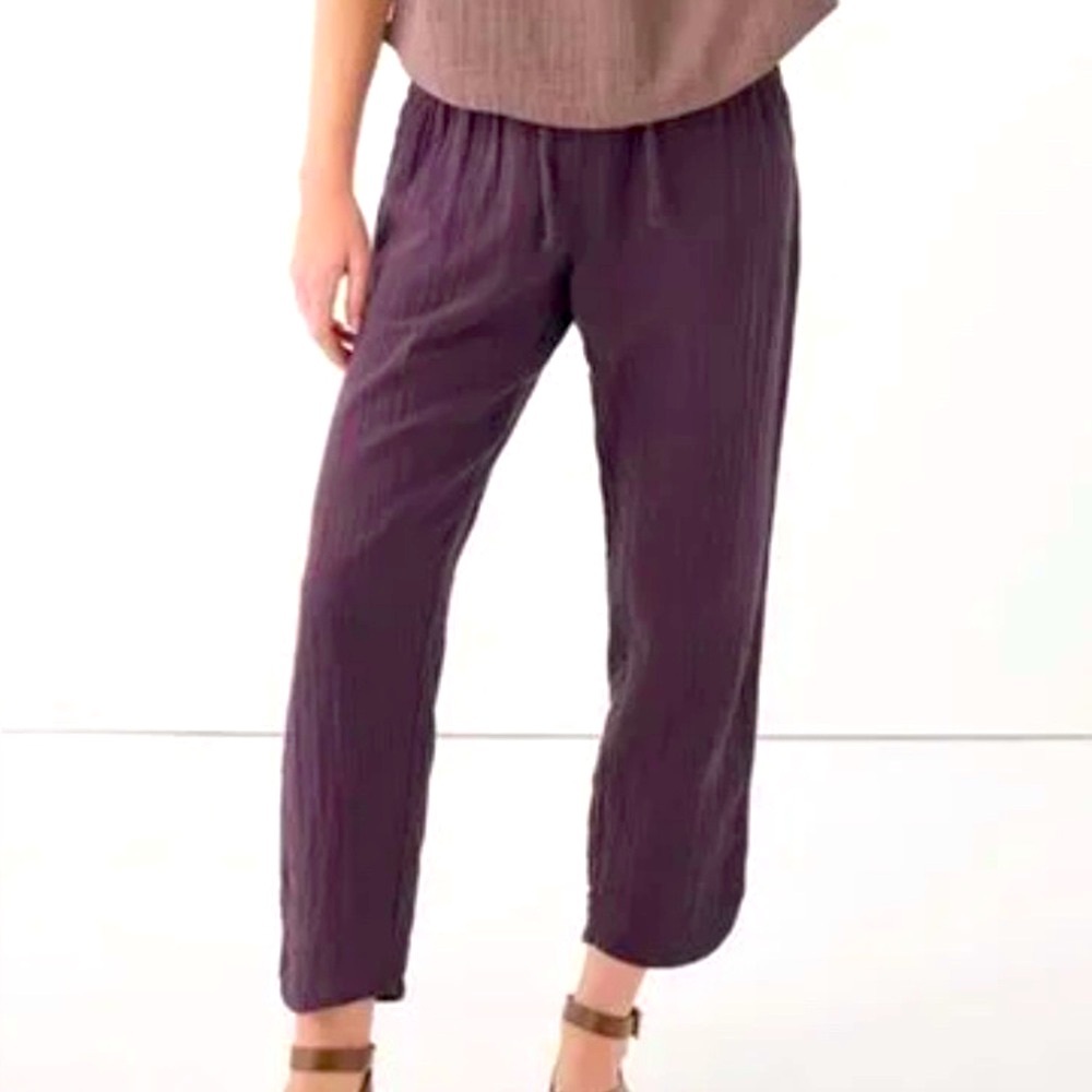 Pact Women's Purple Track Pants